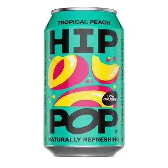 PLUS Hip Pop Living soda tropical peach aanbieding