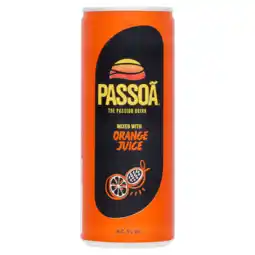 PLUS Passoã Orange pre-mix aanbieding