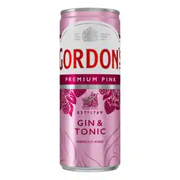 PLUS Gordon's Gordons pink gin & tonic aanbieding