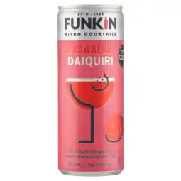 PLUS Funkin Cocktails Strawberry Daiquiry aanbieding