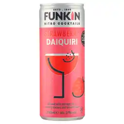 PLUS Funkin Cocktails Strawberry Daiquiry aanbieding