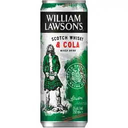 PLUS William Lawson's Whiskey cola aanbieding