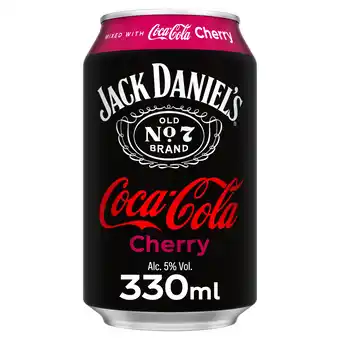 PLUS Jack Daniels & Coca-Cola Cherry aanbieding