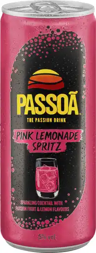 PLUS Passoã pink lemonade spritz aanbieding