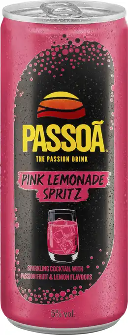 PLUS Passoã pink lemonade spritz aanbieding