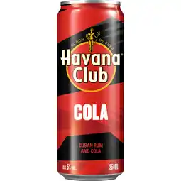 PLUS Havana club Rum & Cola aanbieding