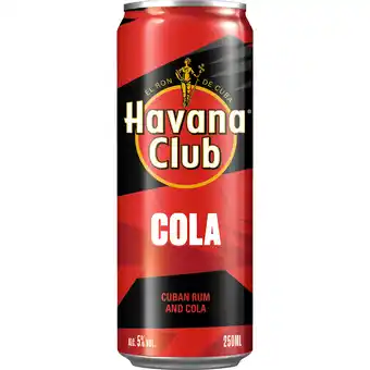 PLUS Havana club Rum & Cola aanbieding
