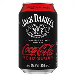 PLUS Jack Daniels Whiskey Cola zero aanbieding