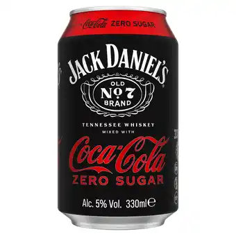 PLUS Jack Daniels Whiskey Cola zero aanbieding