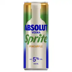 PLUS Absolut Sprite Pineapple aanbieding