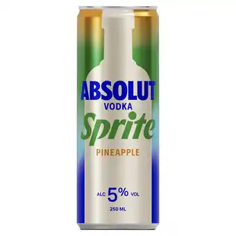 PLUS Absolut Sprite Pineapple aanbieding