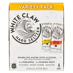 PLUS White Claw Mix pack blik 4.5% aanbieding