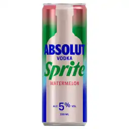 PLUS Absolut Sprite Watermelon aanbieding