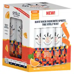 PLUS Stëlz Spritz Mixed Classics Cans SB aanbieding