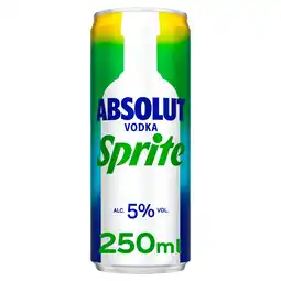 PLUS Sprite Absolut Sprite aanbieding