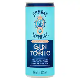 PLUS Bombay Sapphire Gin & Tonic aanbieding