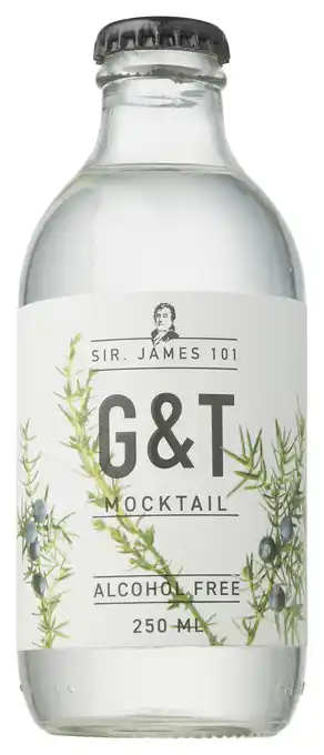 PLUS Sir James 101 Gin tonic 0% aanbieding