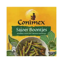 PLUS Conimex Boemboe sajoer boontjes aanbieding