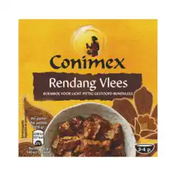 PLUS Conimex Boemboe rendang vlees aanbieding