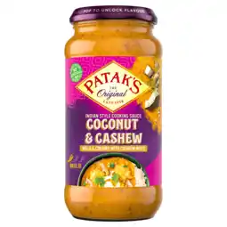 PLUS Patak's Coconut & Cashew saus aanbieding