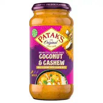 PLUS Patak's Coconut & Cashew saus aanbieding