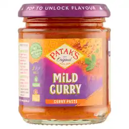 PLUS Patak's Kruidenpasta mild curry aanbieding