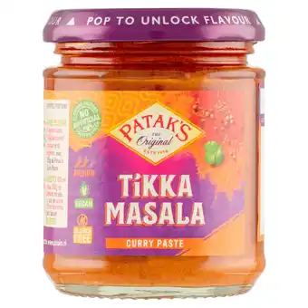 PLUS Patak's Kruidenpasta tikka masala aanbieding