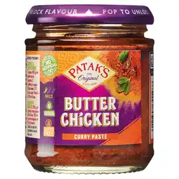 PLUS Patak's Smaakmaker Butter chicken kruidenpasta aanbieding