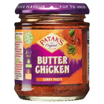 PLUS Patak's Smaakmaker Butter chicken kruidenpasta aanbieding