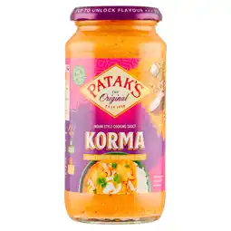PLUS Patak's Korma saus aanbieding