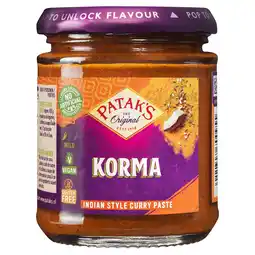 PLUS Patak's Korma paste aanbieding