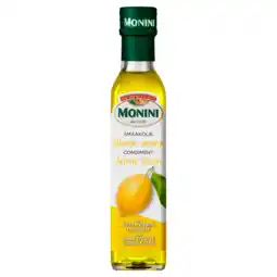 PLUS Monini Olijfolie met natuurlijk citroenaroma aanbieding