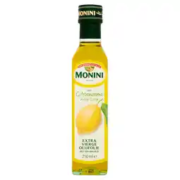 PLUS Monini Olijfolie met natuurlijk citroenaroma aanbieding