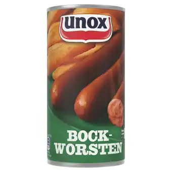 PLUS Unox Bockworsten aanbieding