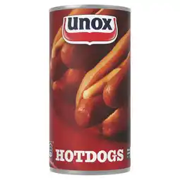PLUS Unox Hot dogs aanbieding