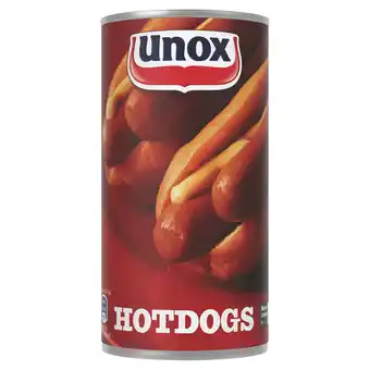 PLUS Unox Hot dogs aanbieding
