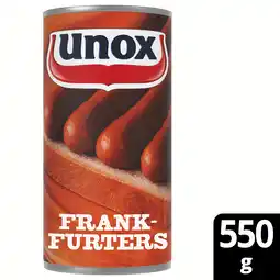 PLUS Unox Frankfurters aanbieding
