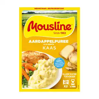 PLUS Mousline Aardappelpuree Kaas aanbieding