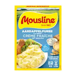 PLUS Mousline Aardappelpuree á la min Crème Fraîche aanbieding