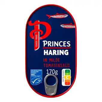 PLUS Princes Haring in tomatensaus MSC aanbieding