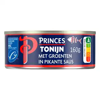 PLUS Princes Tonijnstukken met groenten MSC aanbieding