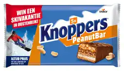 PLUS Knoppers Peanutbar 5-pack aanbieding