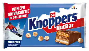 PLUS Knoppers Nutbar aanbieding