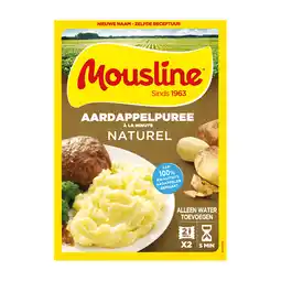 PLUS Mousline Aardappelpuree á la minute Naturel aanbieding