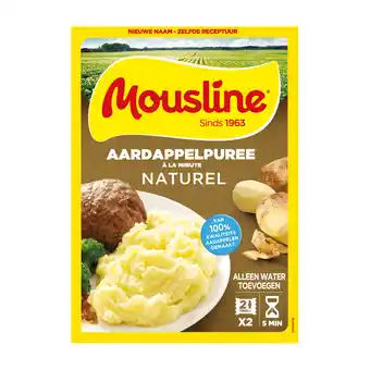 PLUS Mousline Aardappelpuree á la minute Naturel aanbieding