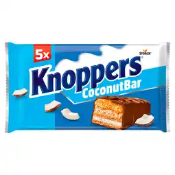 PLUS Knoppers Coconut bar aanbieding