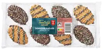 PLUS Feestelijk PLUS Denneblaadjes Assorti Fairtrade aanbieding