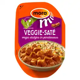 PLUS Mora Veggie-Saté aanbieding