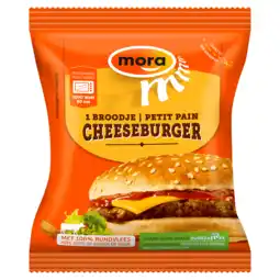PLUS Mora Broodje cheeseburger aanbieding