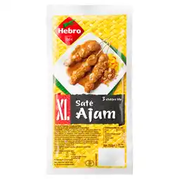 PLUS Hebro 3 Stokjes Kipsaté Ajam XL aanbieding